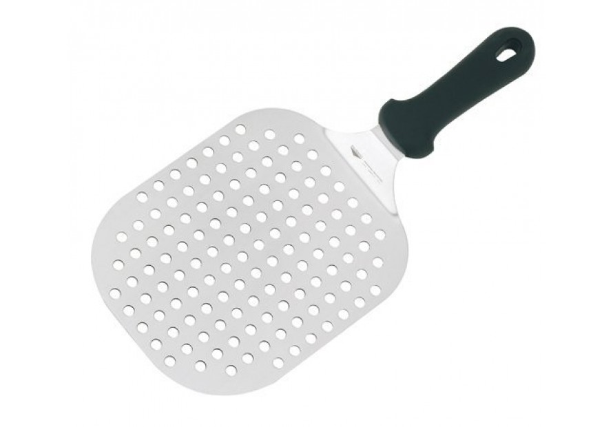 PADERNO PALETTA OVALE FORATA 22X18 CM SPATULA INOX POLIPROPILENE 18302-01